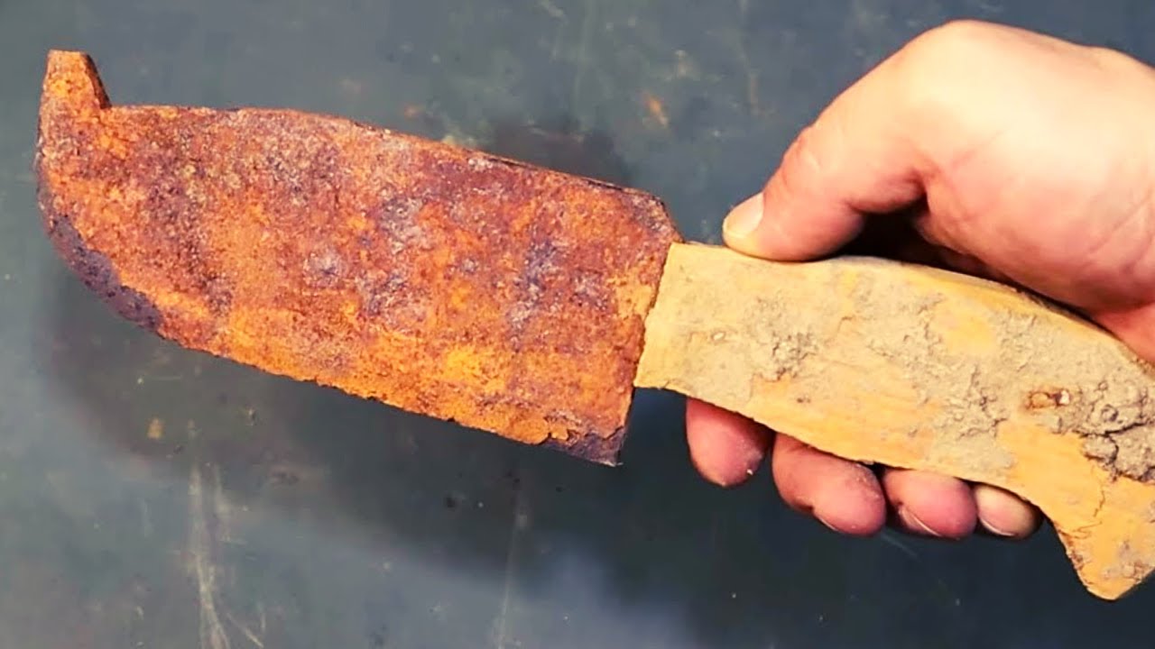 rust Destroyed cleaver Restoration (Реставрация странного тесика)