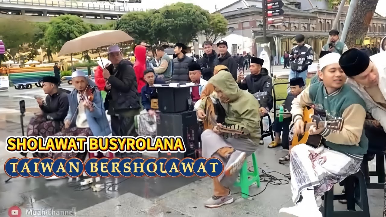 SHOLAWAT BUSYROLANA - Gambus Shoutul Fata Taiwan