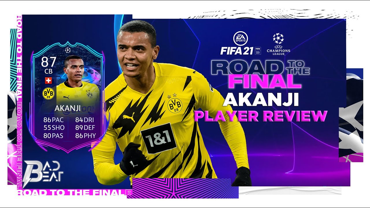 END-GAME MONSTER 🤯 (87) RTTF AKANJI PLAYER REVIEW - FIFA 21 ULTIMATE TEAM