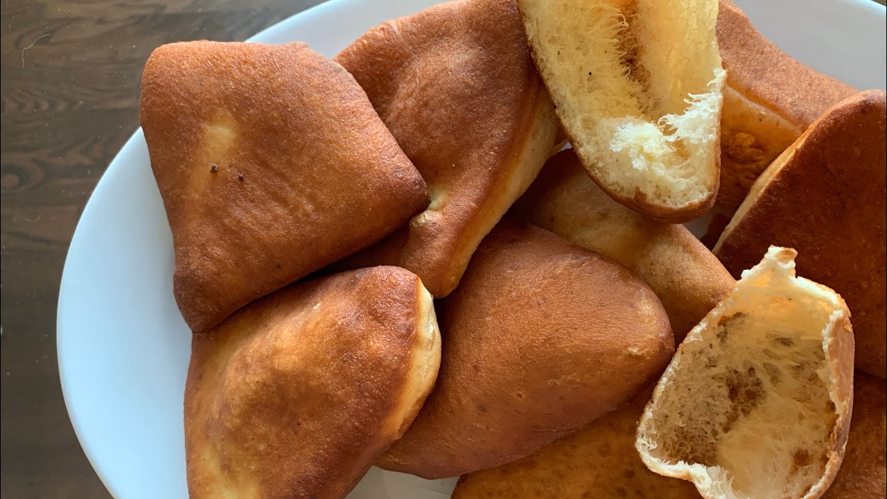 Mandazi/Mahamri with Coconut in Gujarati