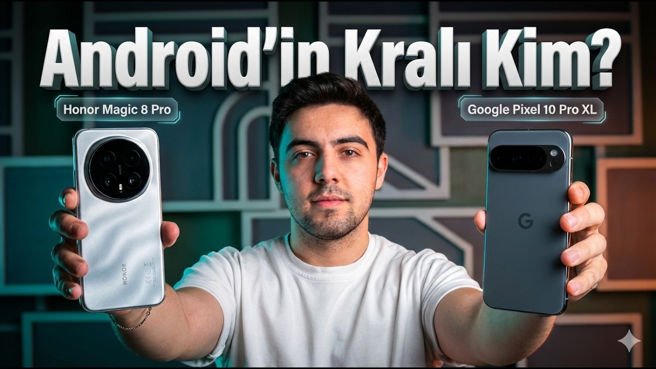 Büyük karşılaştırma! Honor Magic 8 Pro vs Google Pixel 10 Pro XL