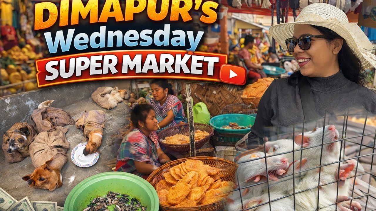 Inside DIMAPUR’s Wednesday Super Market | You Won’t Believe What They Sell!