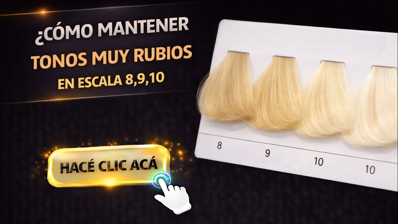Como cubrir CANAS en tonos rubios 
