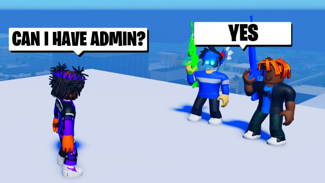 BECOMING A ADMIN FOR 24HRS IN ROBLOX CALI SHOOTOUT
