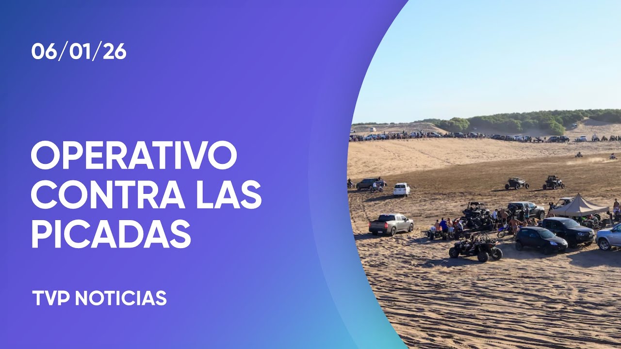 Operativo contra las picadas en Pinamar