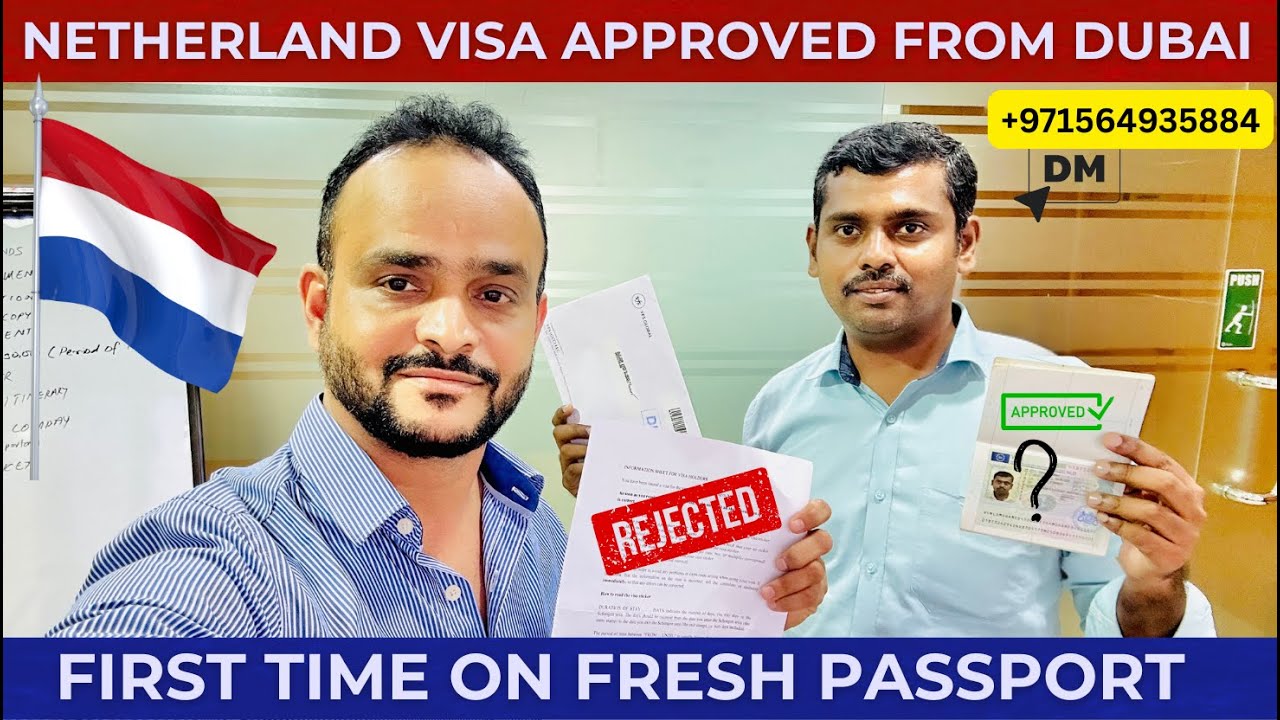 Netherlands Visa Approved on Fresh Passport 🇳🇱 | No Travel History!