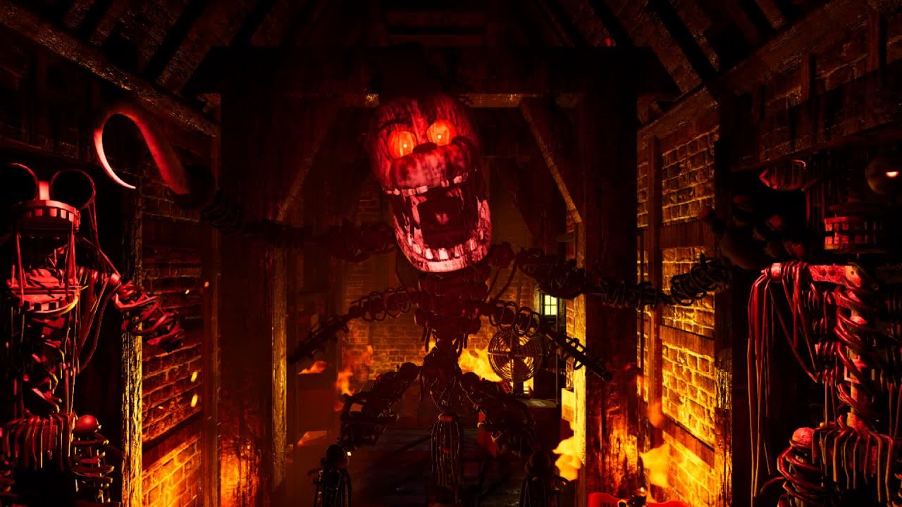 شب پنجم fnaf joy of creation   گیم پلی بازی ترسناک