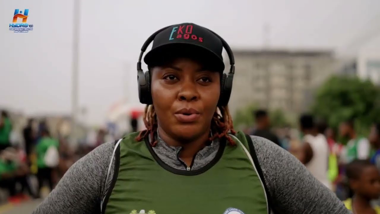 Hydr8100 live at the Lagos City Marathon | Keep your Bounce EveryKM