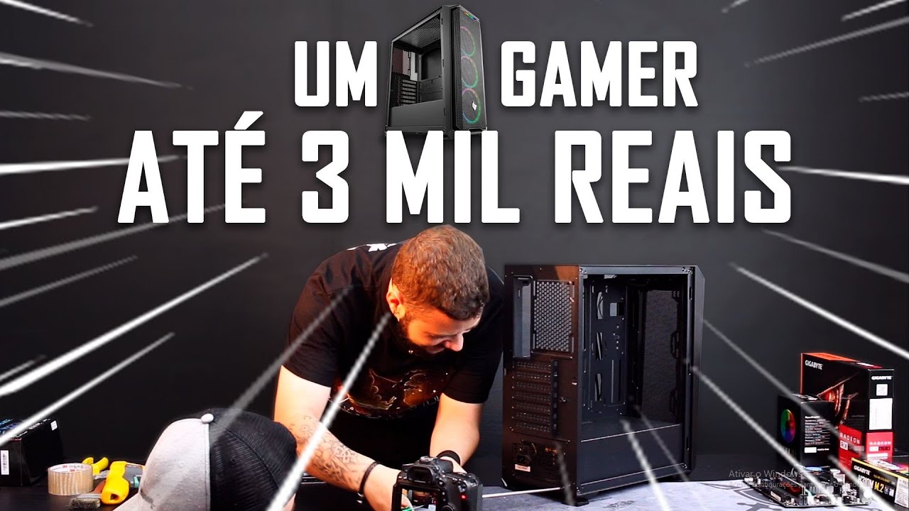 « COMO MONTAR um PC GAMER » Até 3 Mil Reais... Montagem 2019