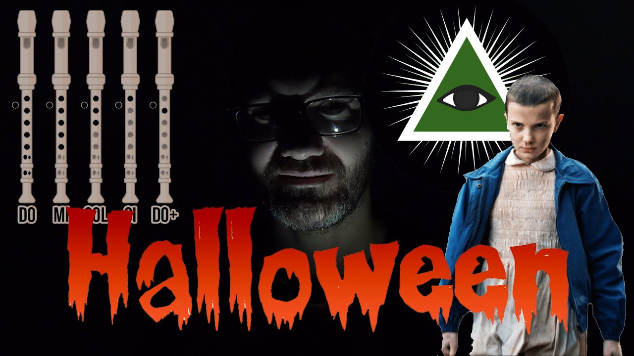Tres Melodías de Terror y Misterio para  FLAUTA DULCE - HALLOWEEN - Tutorial con notas