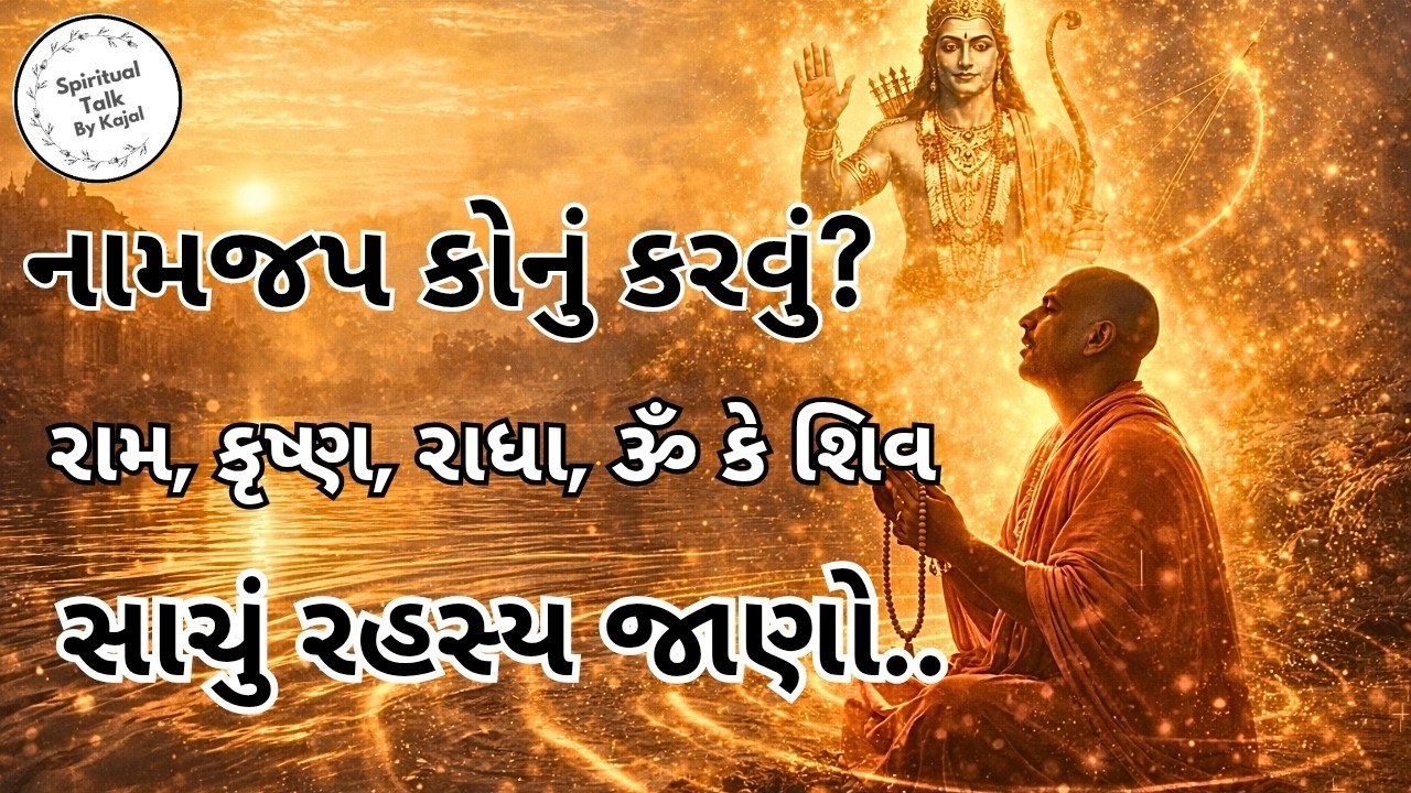 નામજપ કોનું કરવું? રામ, કૃષ્ણ, રાધા, ૐ કે શિવ – સાચું રહસ્ય જાણો l #namjap