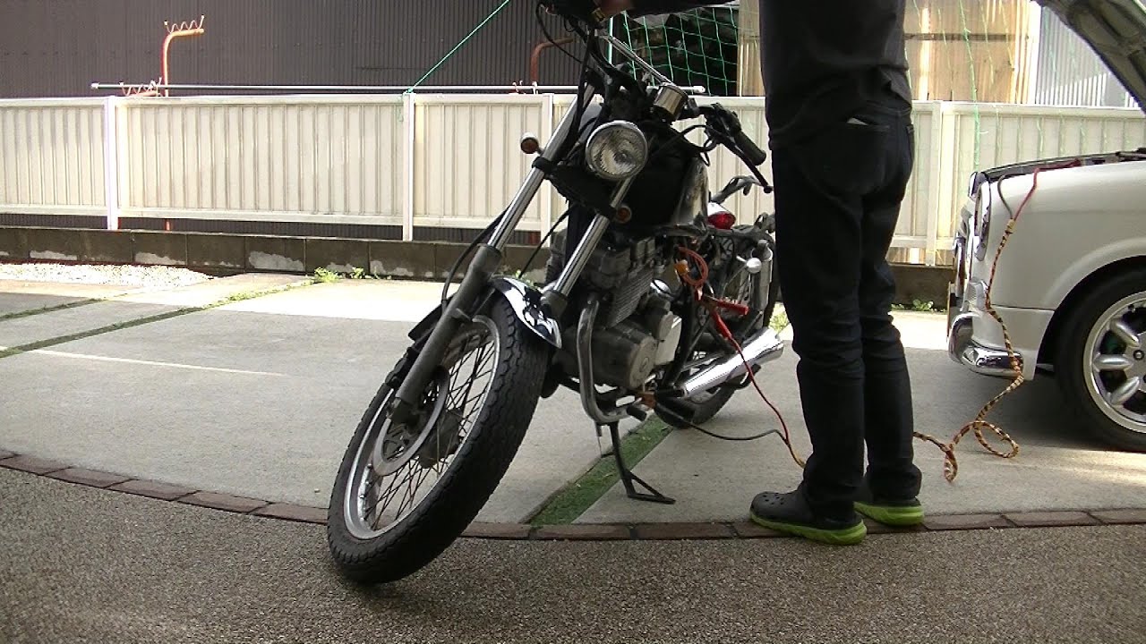 CBX125カスタムをカスタムしていく-2　エンジン始動！？