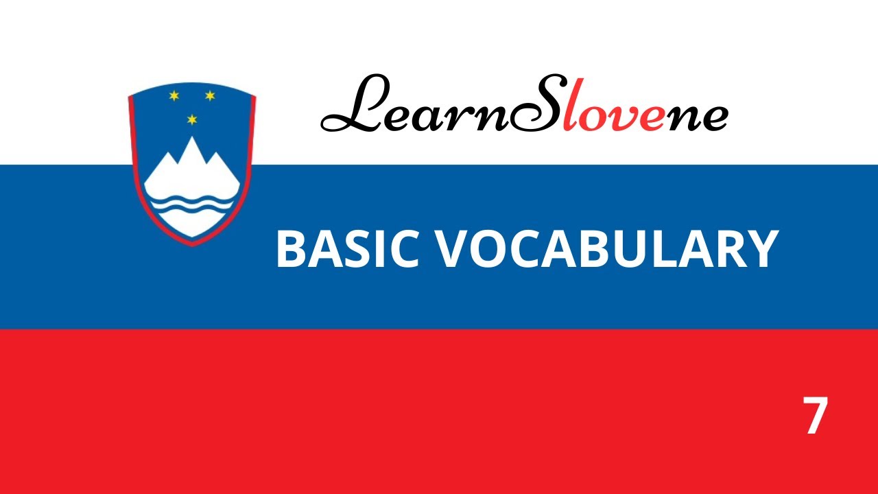 LEARN SLOVENE EP 7: THE DAYS, THE MONTHS AND THE SEASONS