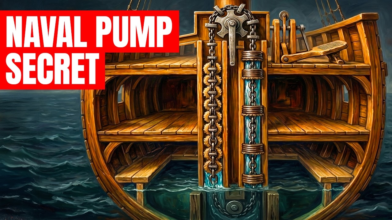 How Ancient Chinese Navy Pumped 10,000 Gallons of Water Out of Sinking Ships