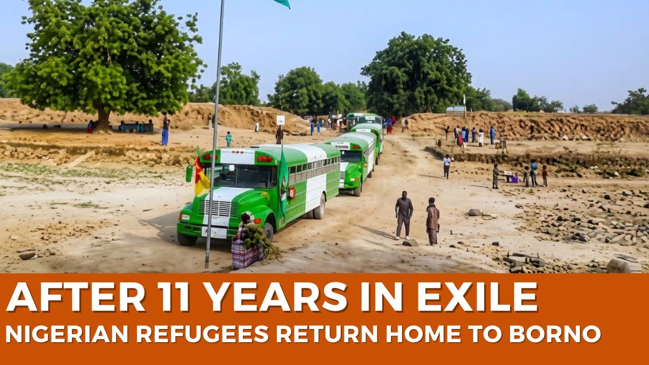 After 11 Years in Exile: Joy as Nigerian Refugees Return Home to Borno