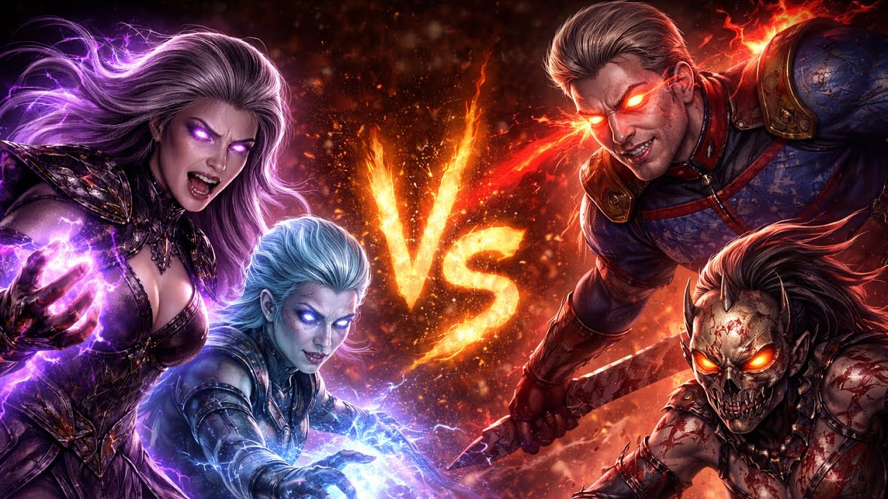 Team Sindel vs Team Homelander 