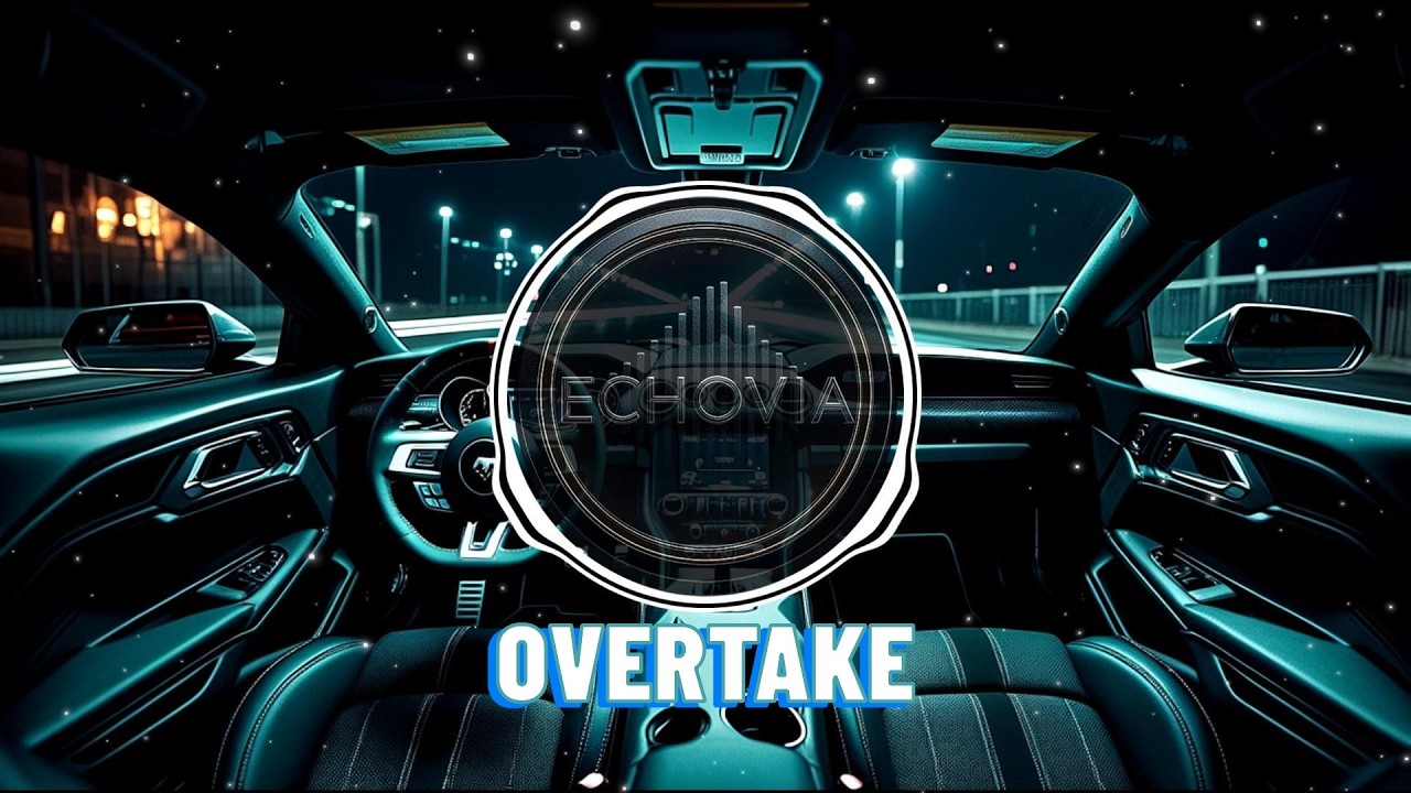 High Energy Night Drive EDM Instrumental for Focus & Speed | OVERTAKE (No Vocals)