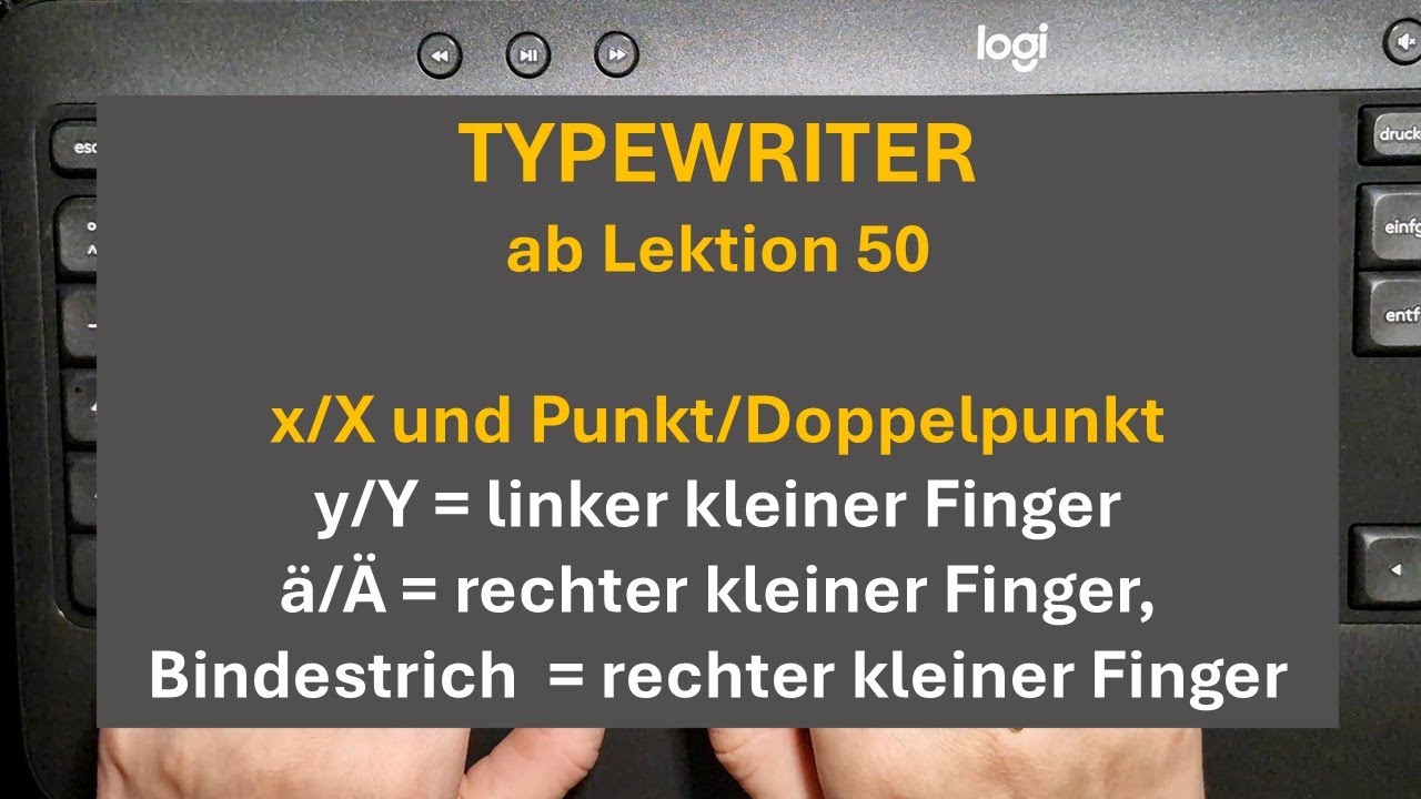50 Lektion y/Y - Bindestrich und &Auml;