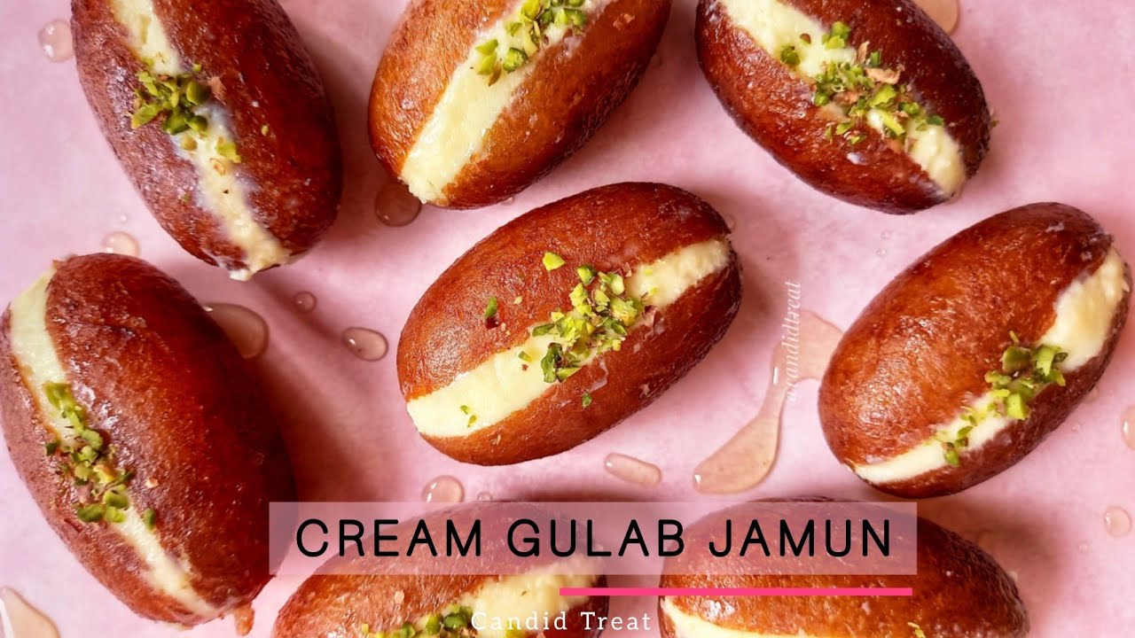 Malai Gulab Jamun Recipe | Cream Gulab Jamun | Diwali Recipes | Diwali Sweets Recipes | Easy Recipes