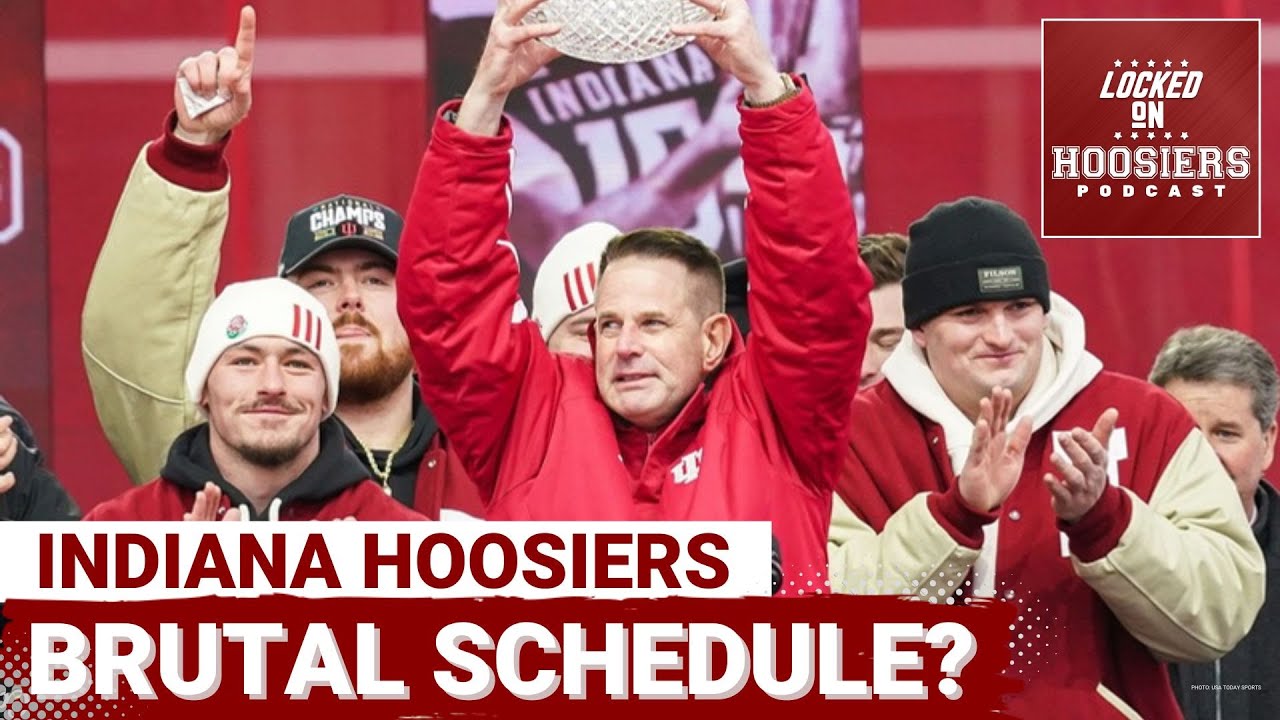 Why Indiana Football MUST win THESE games to REPEAT as National Champions | Full Schedule Reveal!