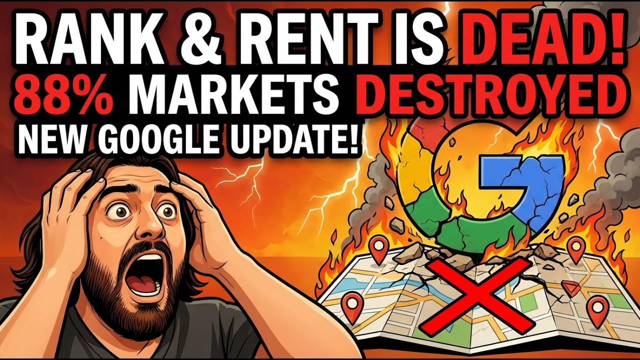 This NEW Google Update Killed Rank & Rent (88% of local markets affected) 🤯