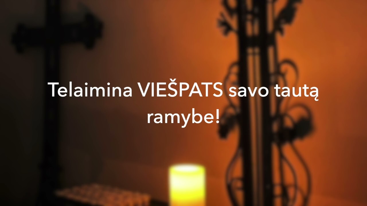 29 psalmė (Ps 29). Telaimina VIEŠPATS savo tautą ramybe!