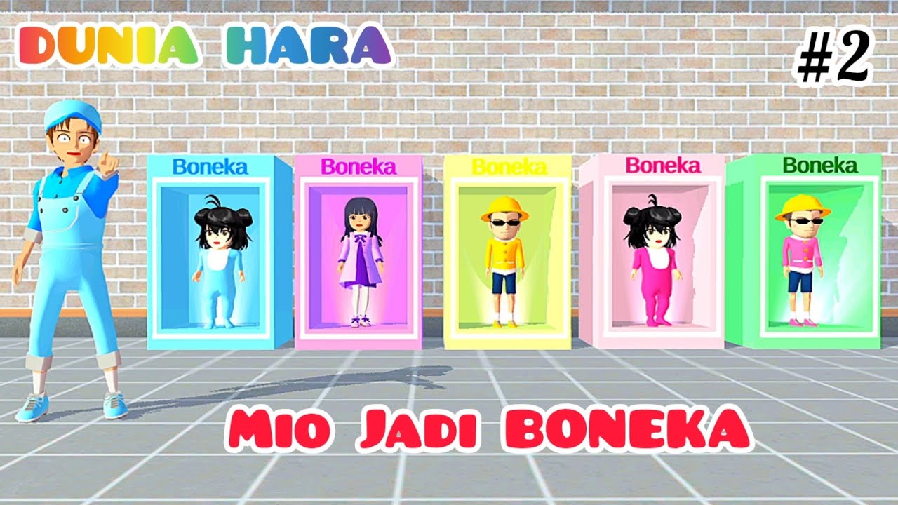 Mio Baby Celine Hara Atom Atam Jadi Boneka 😱 Yuta Panik Roh Orang di Sakura dicabut Mio