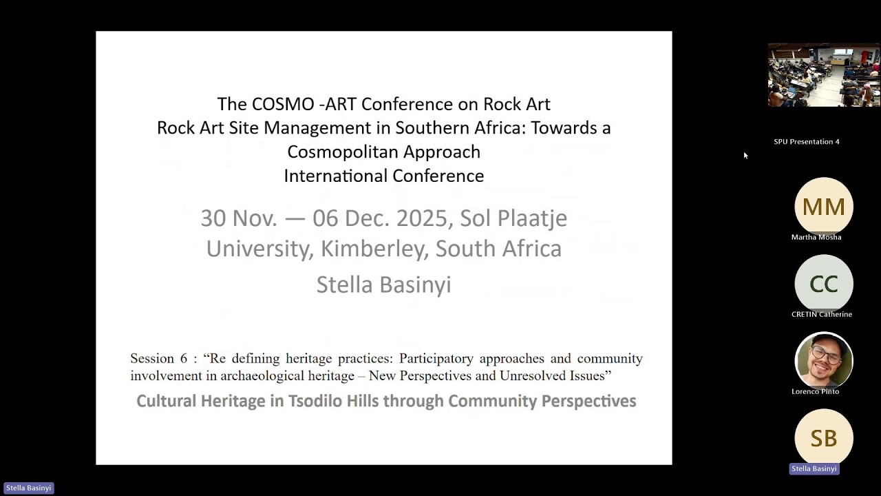 Session 6 – Basinyi – Understanding of cultural heritage in Tsodilo Hills