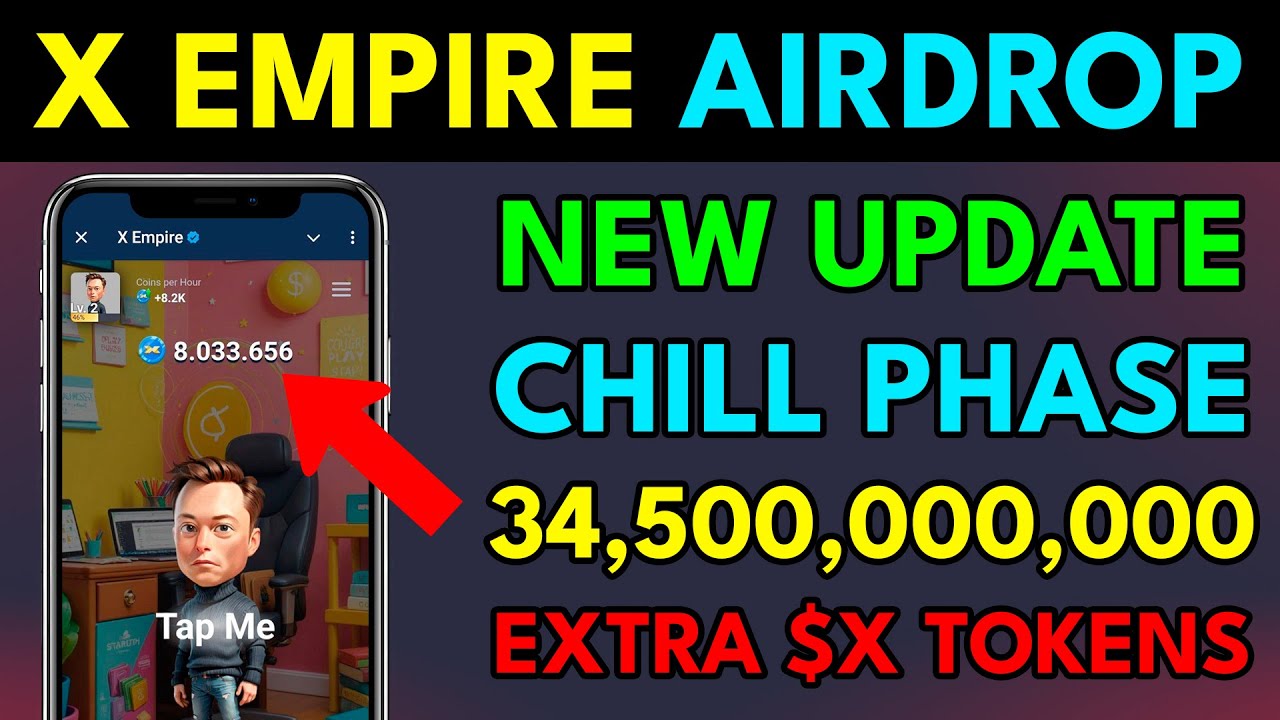 URGENT! 🚨 X EMPIRE AIRDROP BIG UPDATE | CLAIM X EMPIRE AIRDROP | X EMPIRE TOKEN