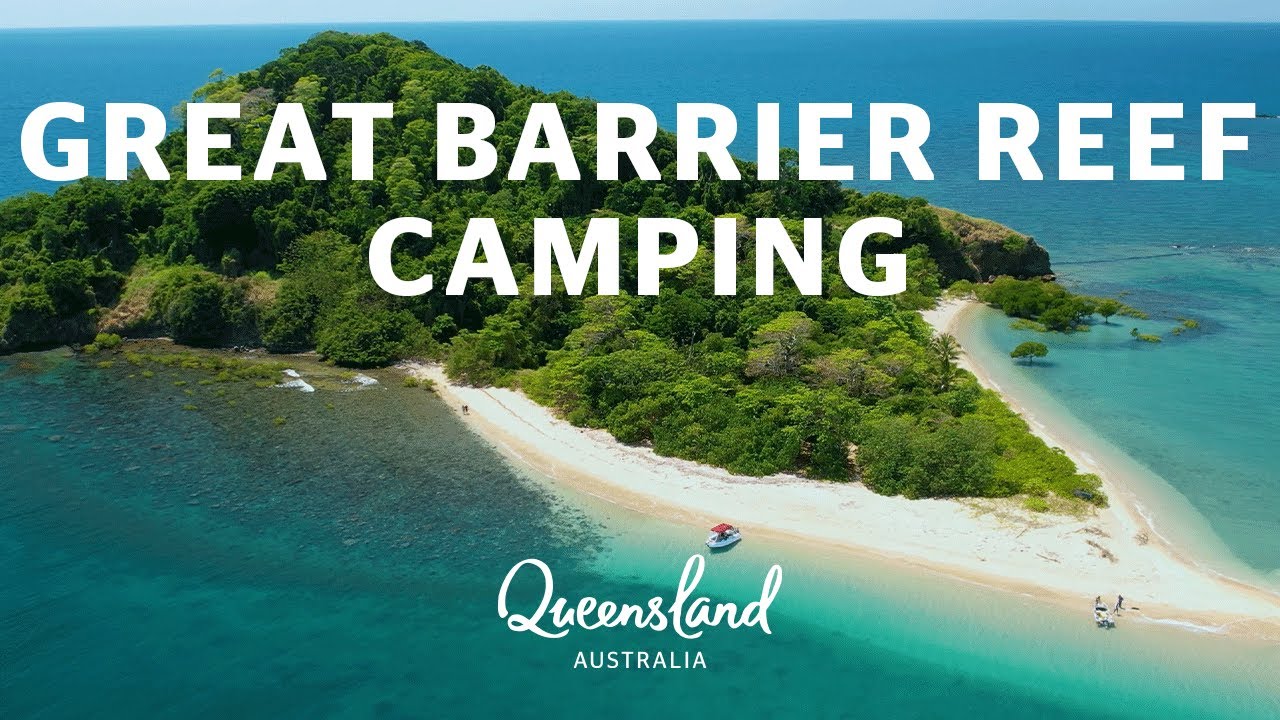 Camp on the Great Barrier Reef with GBR Safaris near Cairns