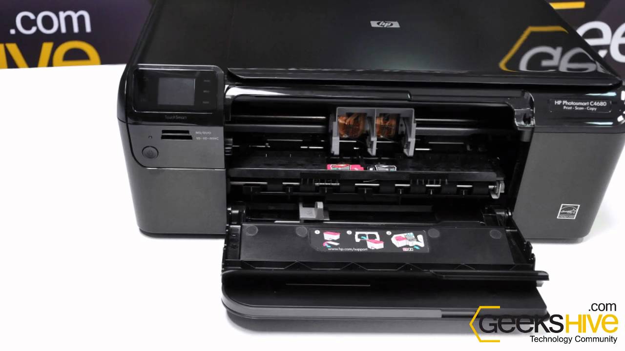 Impresora HP Photosmart C4680 - review by www.geekshive.com (español)