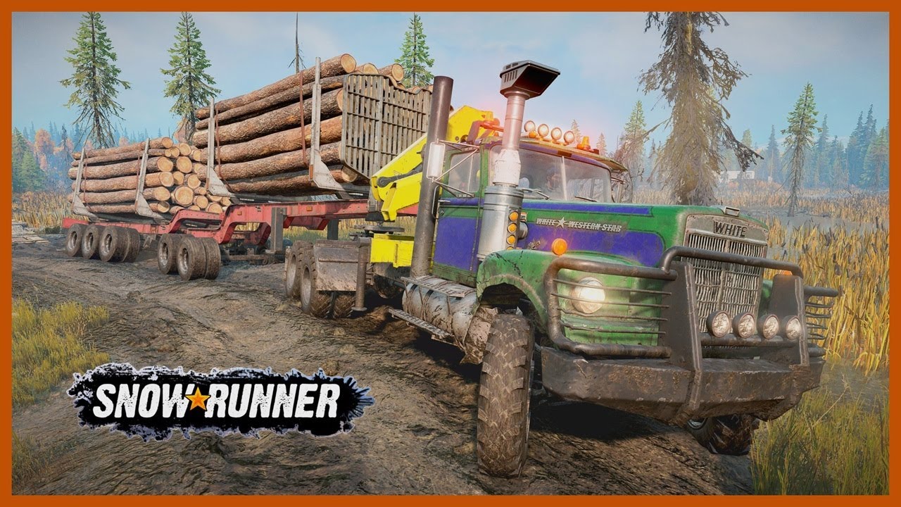 SnowRunner - Timber At Arm's Reach. Part 3 (Hard Mode - Michigan)