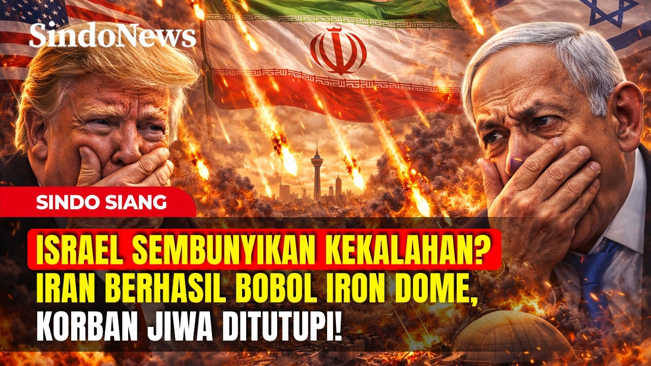ISRAEL SEMBUNYIKAN KEKALAHAN? Iran Berhasil Bobol Iron Dome, Korban Jiwa Ditutupi! | Sindo Siang