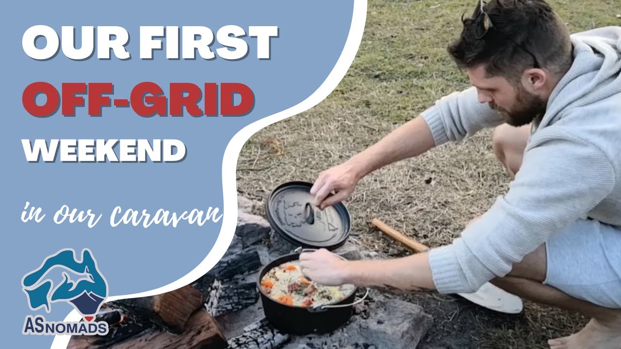 FIRST OFF-GRID CAMPING IN OUR ATLANTIC CARAVAN, EP 01 Andrew Drynan Park Running Creek QLD