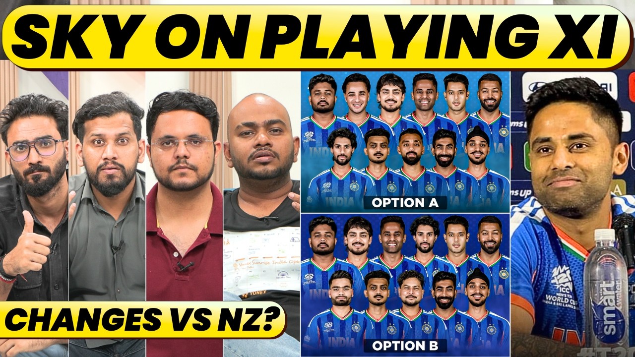 SKY ON PLAYING XI FOR THE FINAL, VARUN CHAKRAVARTHU & MATCH UPS. WILL THERE BE CHANGES