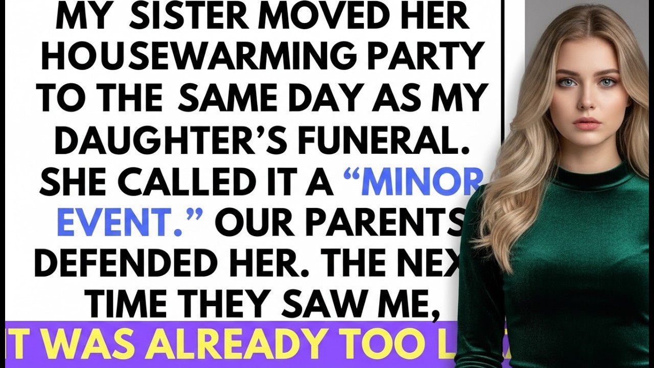 My Sister Called My Daughter’s Funeral a ‘Minor Event  Scheduled Her Party To The Same Day