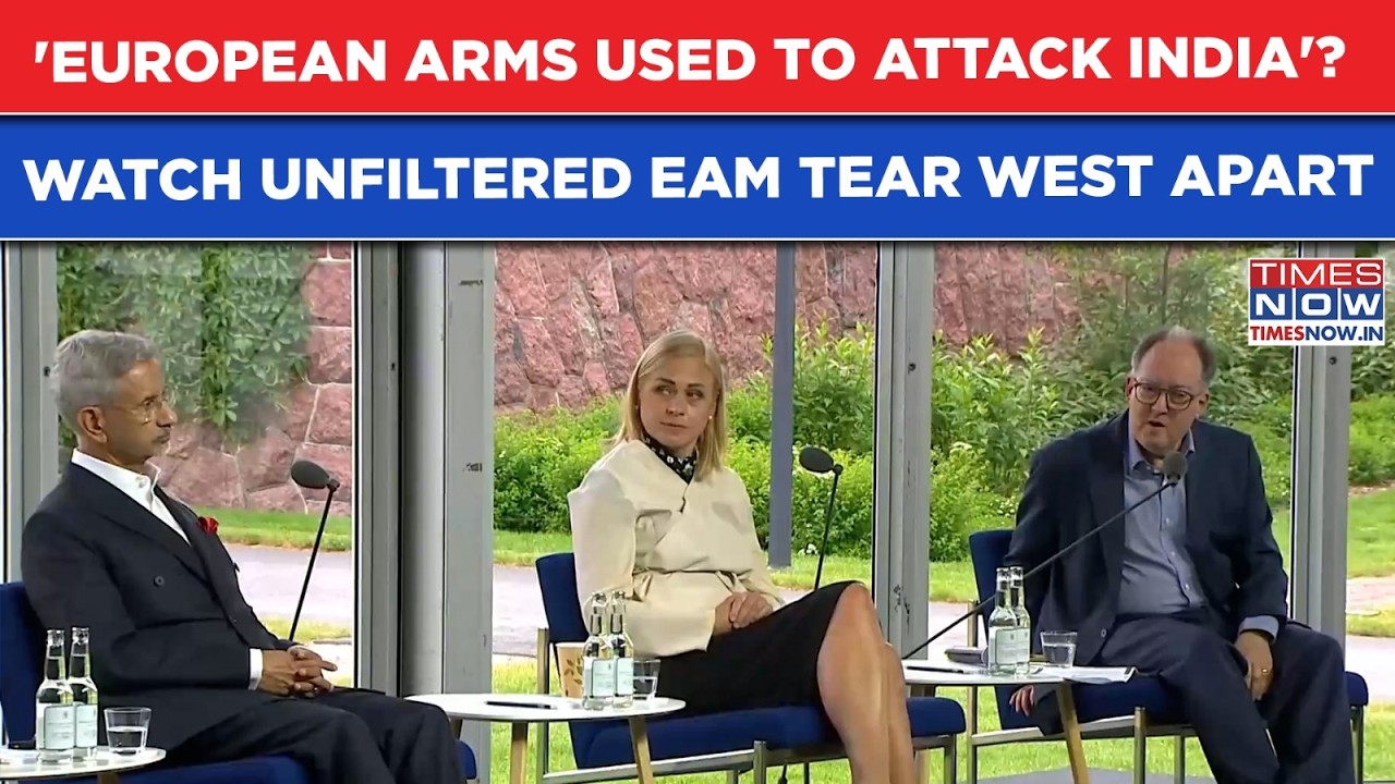 Watch 'Unfiltered' Jaishankar's Fiery Reality Check For West: European Weapons Used To Attack India?
