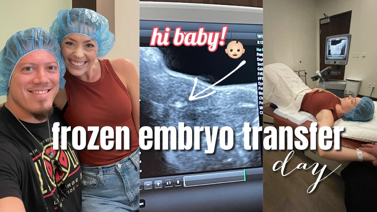 FROZEN EMBRYO TRANSFER DAY VLOG ❄️👶🏻 Sharing Our Emotional Day With You!❤️
