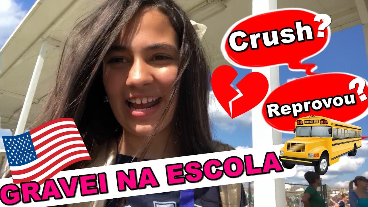 MEU DIA NA ESCOLA nos ESTADOS UNIDOS 🇺🇸 !! - BelaBagun&ccedil;a