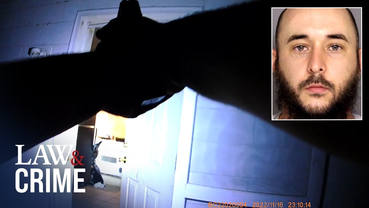Bodycam: Alleged Murderer Used His Kids as Shields in Police Standoff