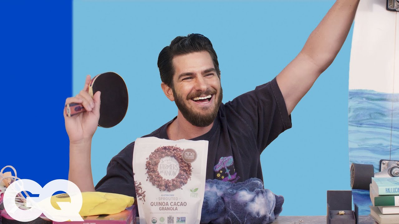 10 Things Andrew Garfield Can’t Live Without | 10 Essentials