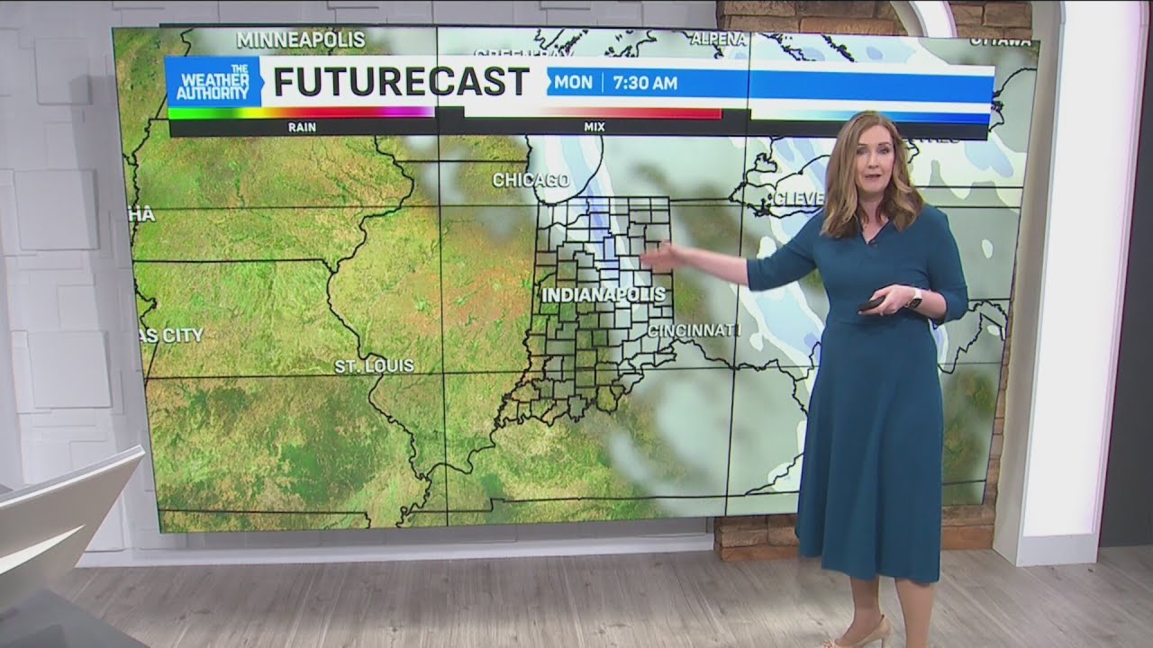 Cooler, windy and watching for snow