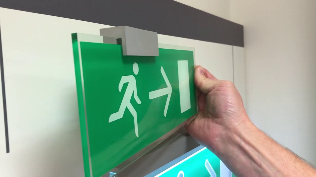 EN7010 FE XBLOCK Fire Exit Sign