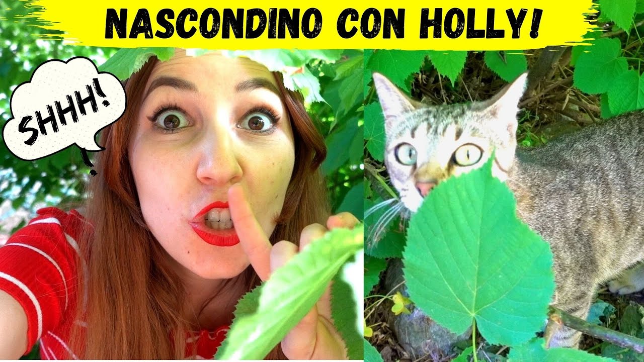 GIOCO A NASCONDINO CON IL MIO GATTO HOLLY!