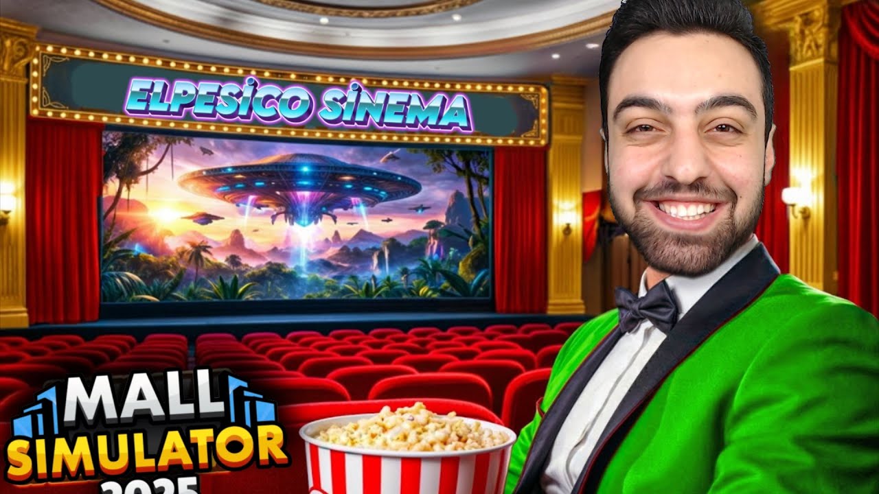 EFSANE SİNEMA SALONU AÇTIK AVM YE 😱 MALL SİMULATOR 5.HAFTA !