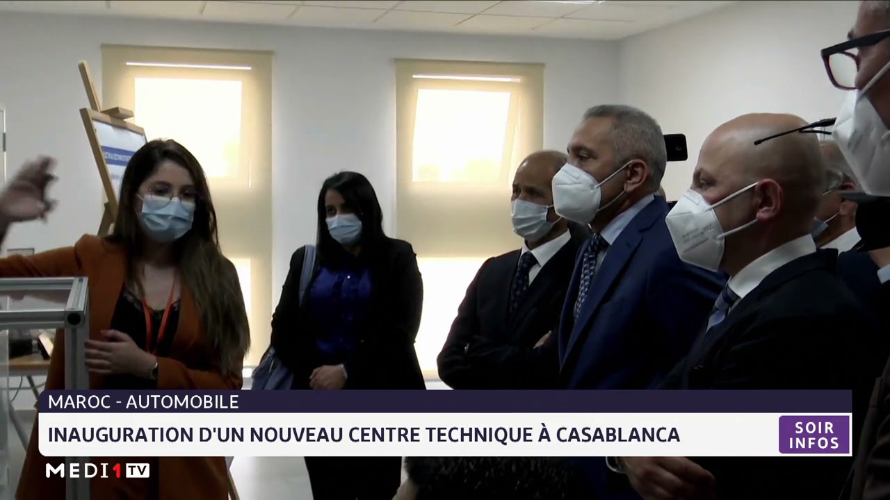 Inauguration d´un nouveau centre technique à Casablanca