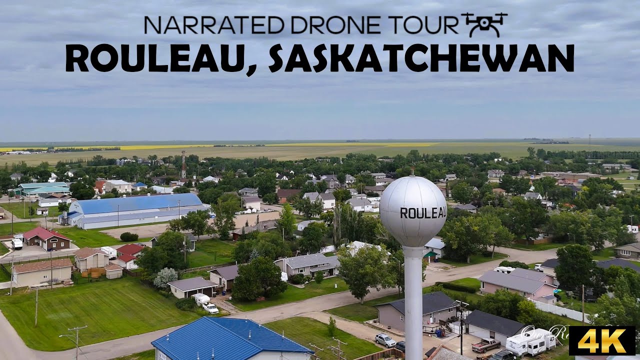 🎬 Rouleau, Saskatchewan 🚁 4K Drone