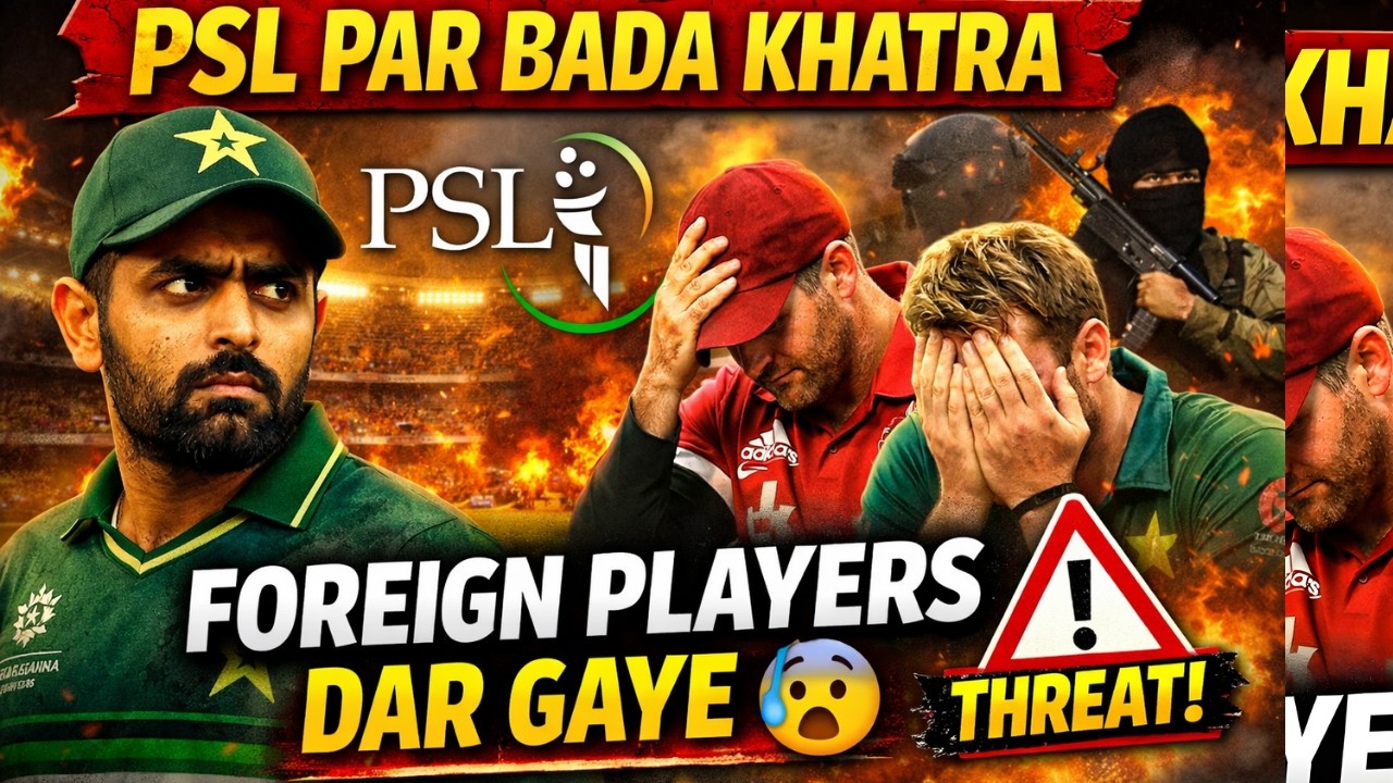 PSL 2026 Breaking News | Foreign Players Ko Dhamki | PSL Par Bada Khatra