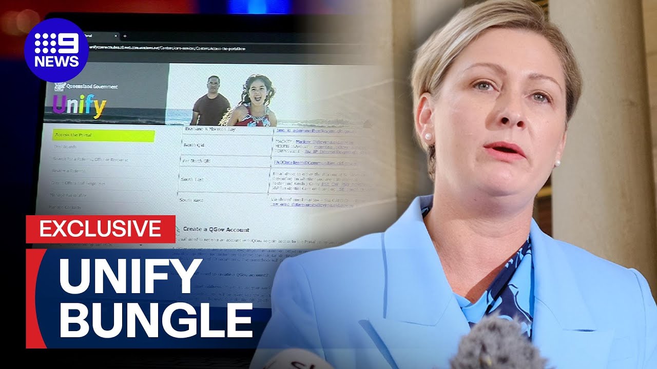 EXCLUSIVE: Data blackouts months before Unify IT bungle made public | 9 News Australia