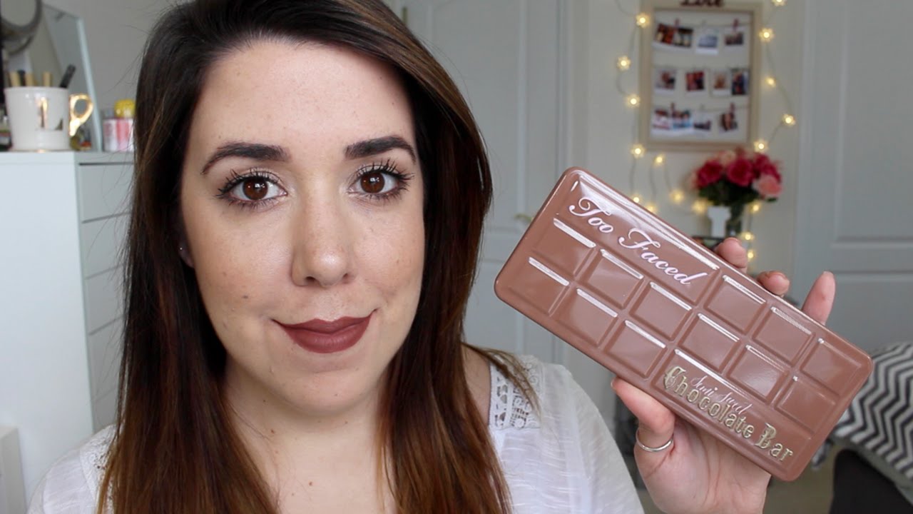 Review Too Faced Semi Sweet Chocolate Bar